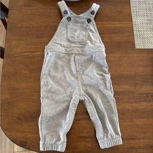 Old Navy Heather Gray Infant Overalls